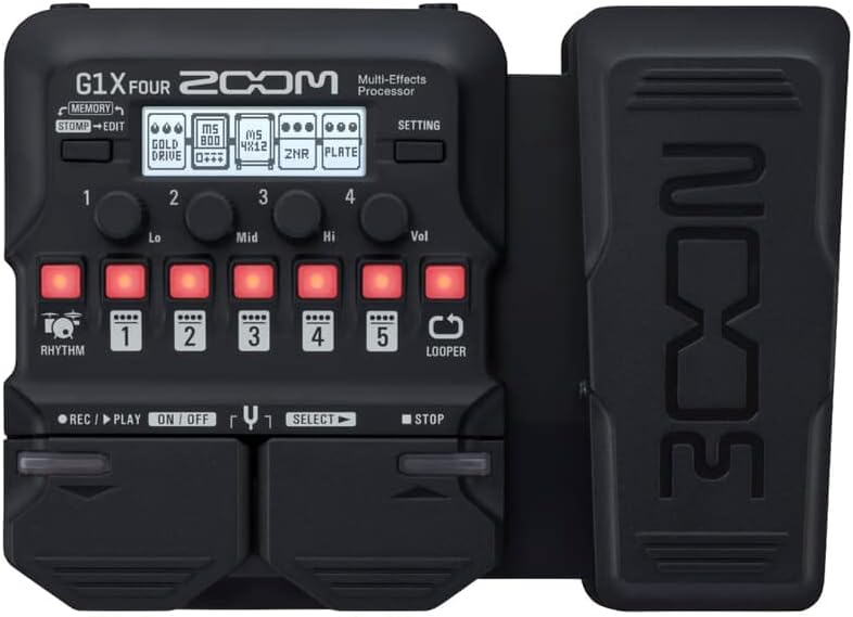 G1X Four pedal