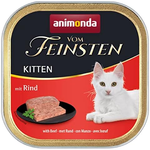 animonda Vom Feinsten Kitten, Nassfutter für wachsende Katzen im ersten Lebensjahr Cover