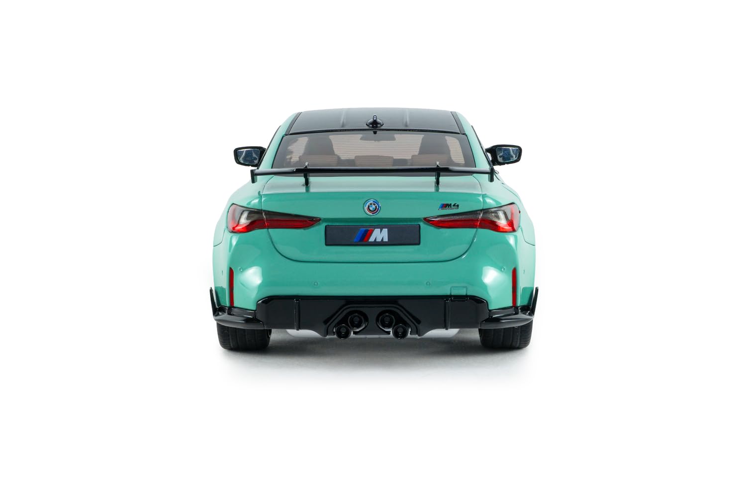 Solido BMW M4 STREETFIGHTERS 2025 – Diecast Modelo de Coche con Piezas de Rendimiento, Coche Deportivo Agresivo Tuning, Miniatura Detallada, Turquesa, 1:18