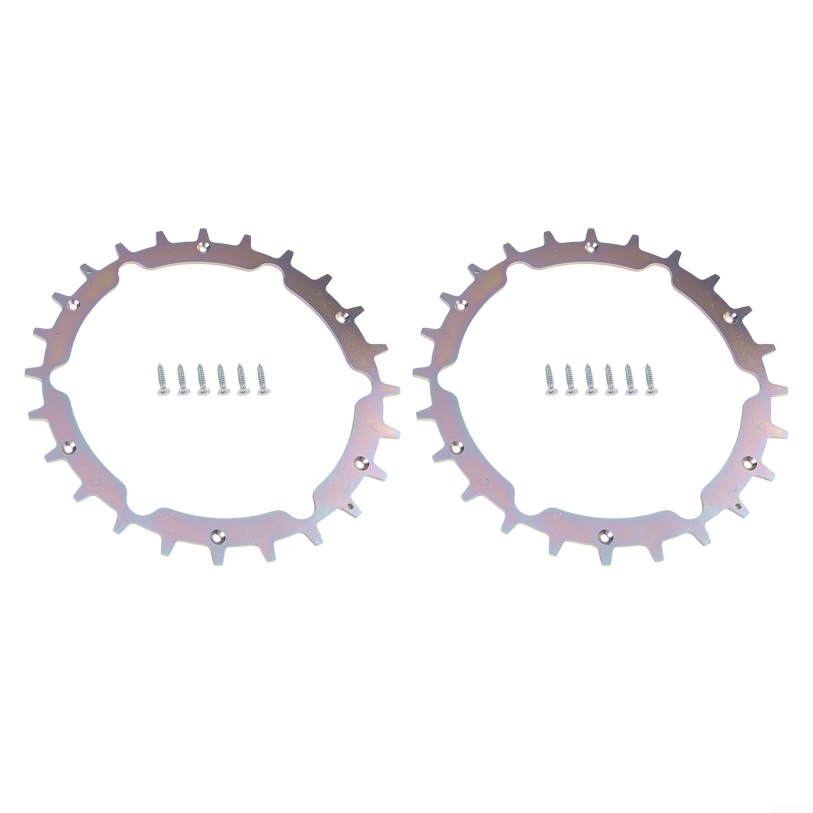 Roues de rechange pour tondeuse robotique avec caractéristiques antidérapantes conçues pour maintenir la traction et la stabilité pendant les tâches de tonte de pelouse sur un sol inégal