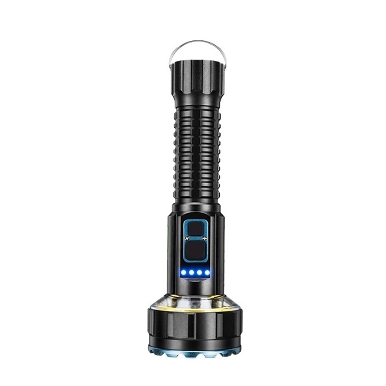 Ngtfdcp One Color Rechargeable Torch, 2000Lm Flashlight Rechargeable Waterproof Lighting Camping Torch With Magnetic For Camping,Hiking