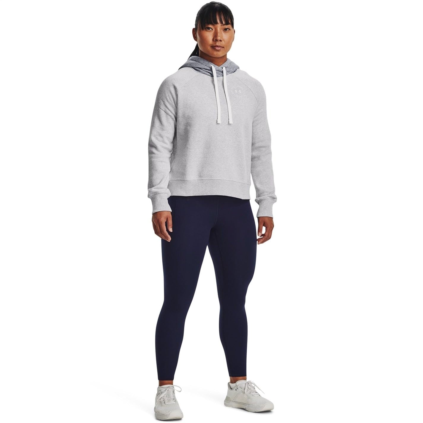 Under Armour Sweat À Capuche en Polaire pour Femme UA Rival Tops en Polaire Femme