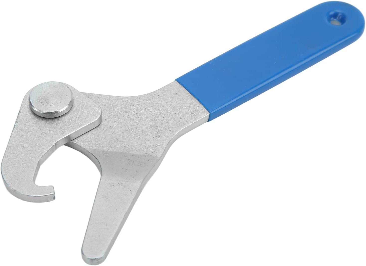 Motorcycle Shock Spanner Wrench Adjustable Hooked Jaw Preload Adjustment Tool for 35mm‑75mm Spring Collars Motorcycle Suspension Maintenance