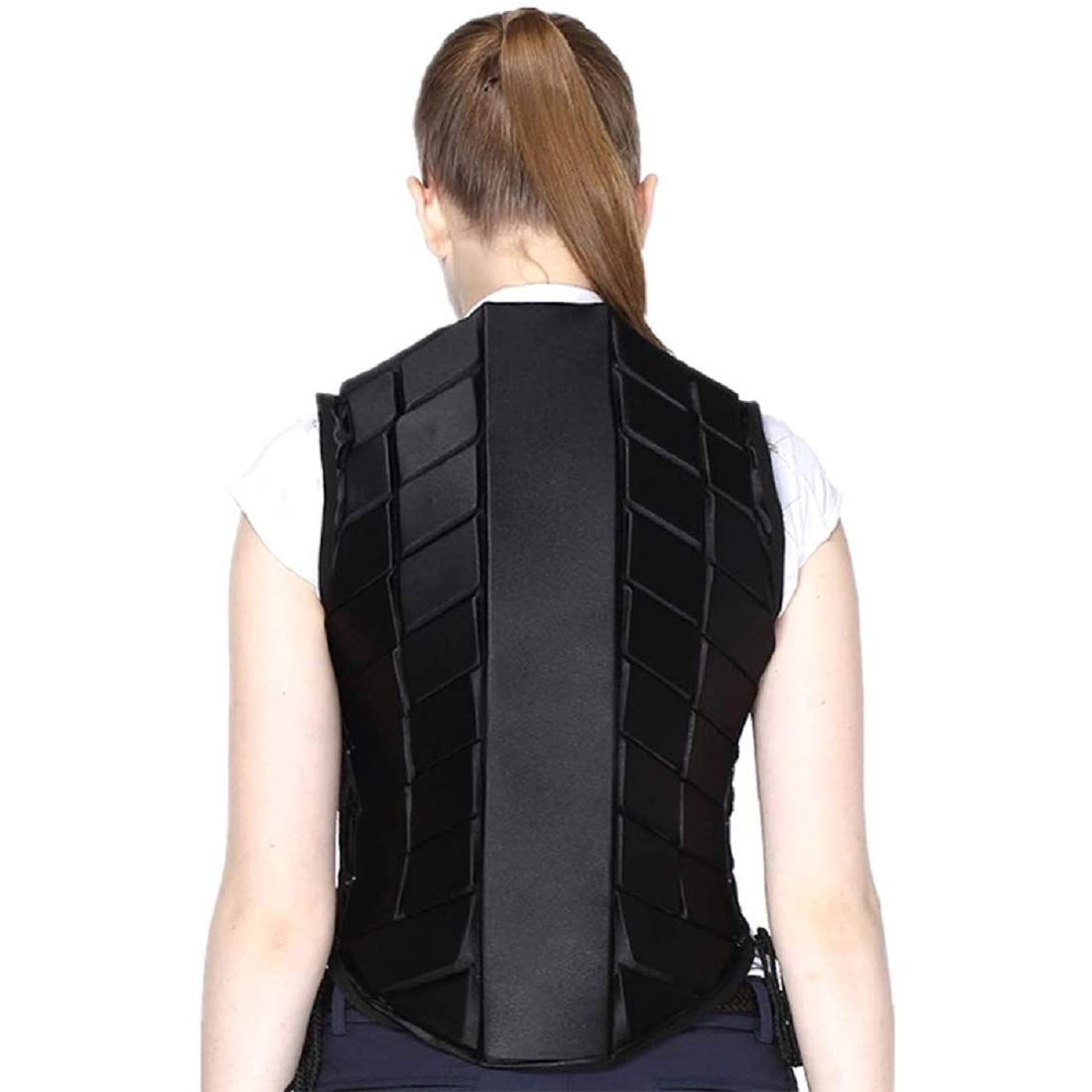 TentHome Gilet da equitazione professionale in EVA imbottito gilet di sicurezza gilet di protezione per sport equestri per bambini e adulti