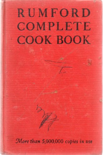 Rumford Complete Cook Book B0007G01WE Book Cover