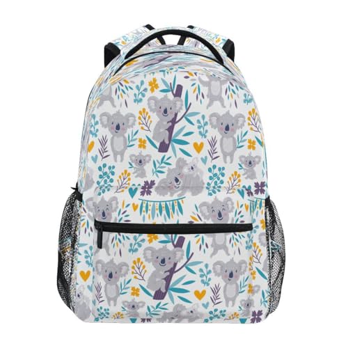Sac à dos d'école multicolore pour étudiants avec étiquette de nom intégrée