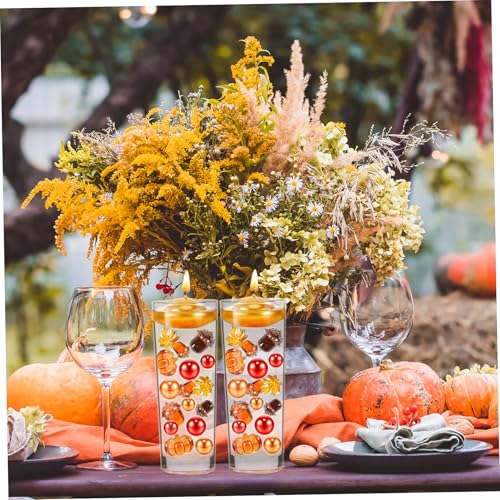 Faux Pearle Perle Floating Vase Remplissage Automne 90pcs Étanche