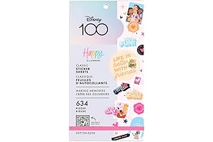 Happy Planner Disney Sticker Pack: Enchanting Memories for Creative Minds