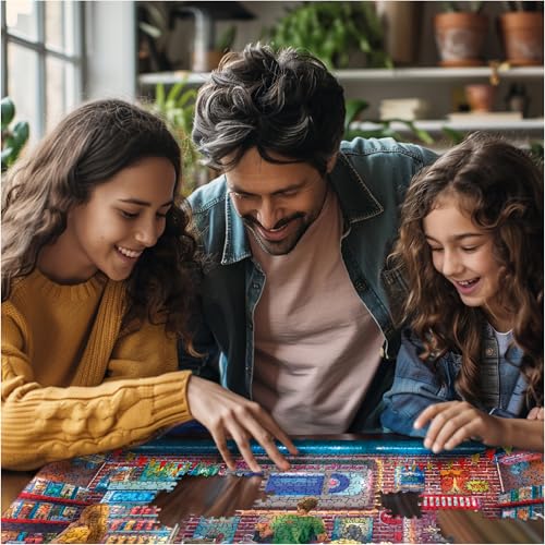 White Mountain Rompecabezas de 1000 Piezas Divertido y Nostálgico, Tienda de Alquiler de Videos | Piezas Grandes, Regalo para Adultos y Familia, 24"x30" miniatura 4