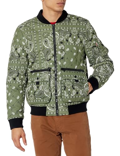 Levi's Men's Quilted Utility Bomber Jacket