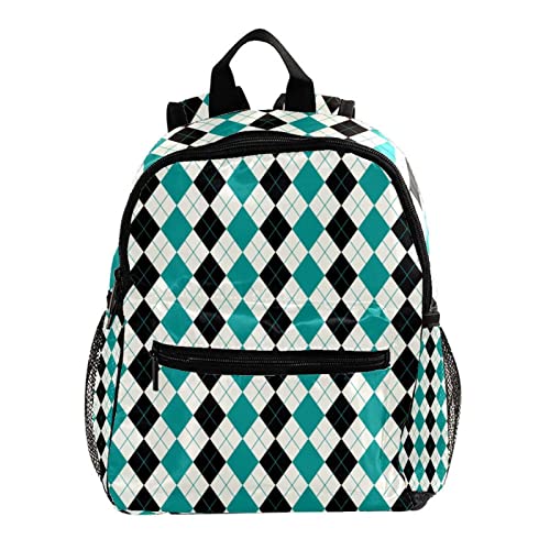 Sac à dos pour garçons et filles motif paysage urbain multicolore de 30,5 cm
