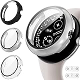 ⭐ Facilité D'installation: Coque correspond précisément à tous les trous de la montre de votre pour Google Pixel Watch 4 41mm Protection pour une installation facile sans avoir à retirer le bracelet. De plus, après avoir utilisé nos accessoires de recharge, vous pouvez recharger votre appareil sans retirer la coque de protection.