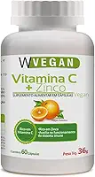 W Vegan Vitamina C 500Mg + Zinco 60 Capsulas Wvegan Vegano