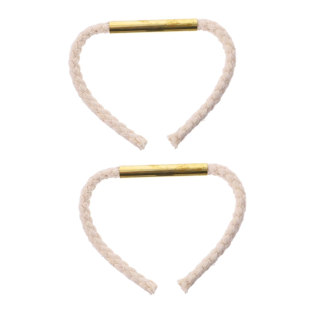 HANABASS Outdoor Wick Rope Survival Wick Cord Long Burning Fire Starter for Camping