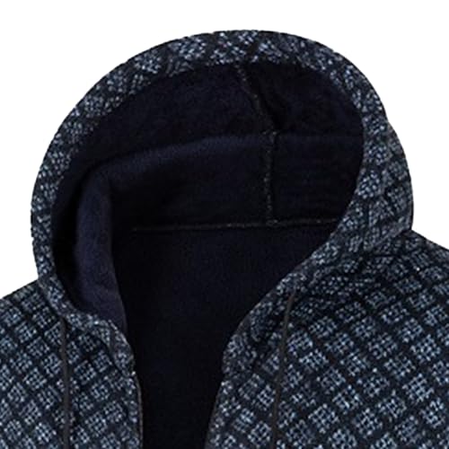 Men's Cardigan Fashion Slim Fit Sweater Knitted Full Zipper Long Sleeve Sweater Casual Warm Sweaters with Hooded2