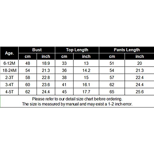 Cm C&M Wodro Baby Boys Girls Pajamas Set Organic Cotton Soft Long Sleeve T-Shirt And Pants Sleepwear 2Pcs (Brown, 18-24 Months) #TOP1