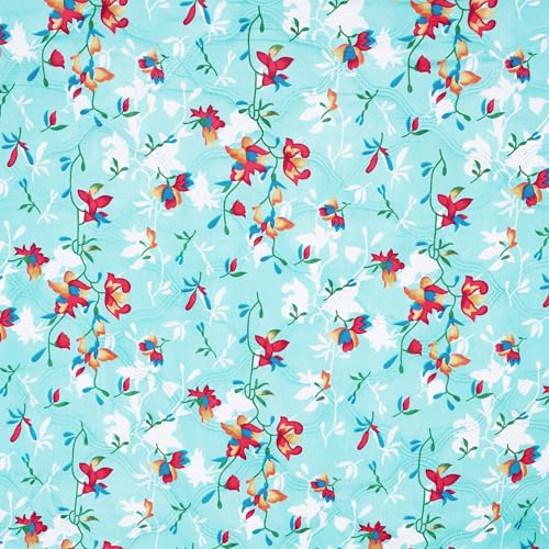 Image of Single Bed Comforter 180 GSM 150x225 CM, Aqua Green