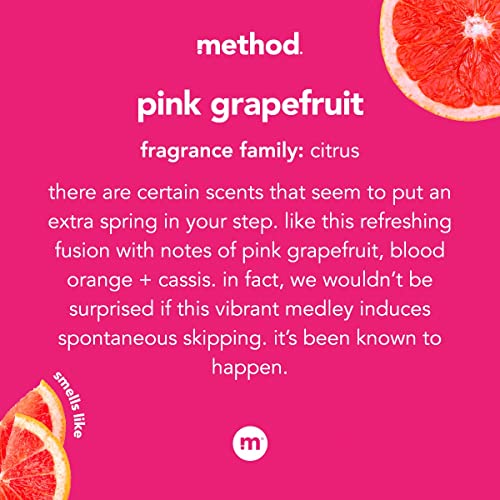 Method-All-Purpose-Cleaner-Refill-Pink-Grapefruit-Plant-Based-and-Biodegradable-Formula-Perfect-for-Most-Counters-Tiles-Stone-and-More-68-Fl-Oz-bottles-Pack-of-1
