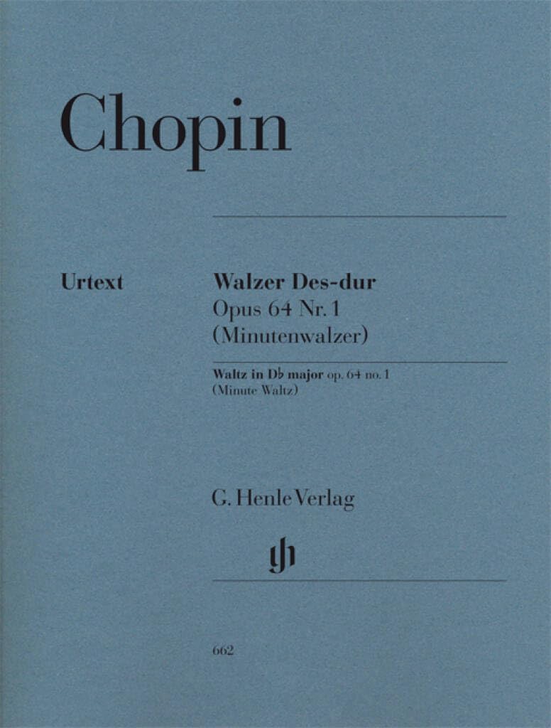 Waltz D flat major [Minute] op.64/1 - piano - (HN 662)