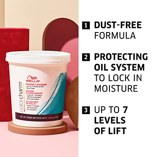 WELLA colorcharm Cream Developer 10 Vol + Powder Hair Lightener miniatura 2