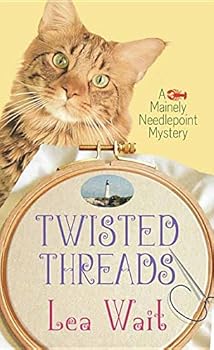 Library Binding Twisted Threads [Large Print] Book