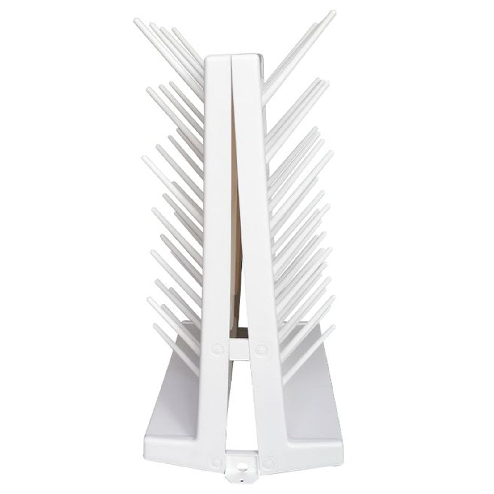 Estante de secado de pared, estante de laboratorio de polipropileno desmontable para laboratorio y uso educativo, ideal para equipos de secado y suministros