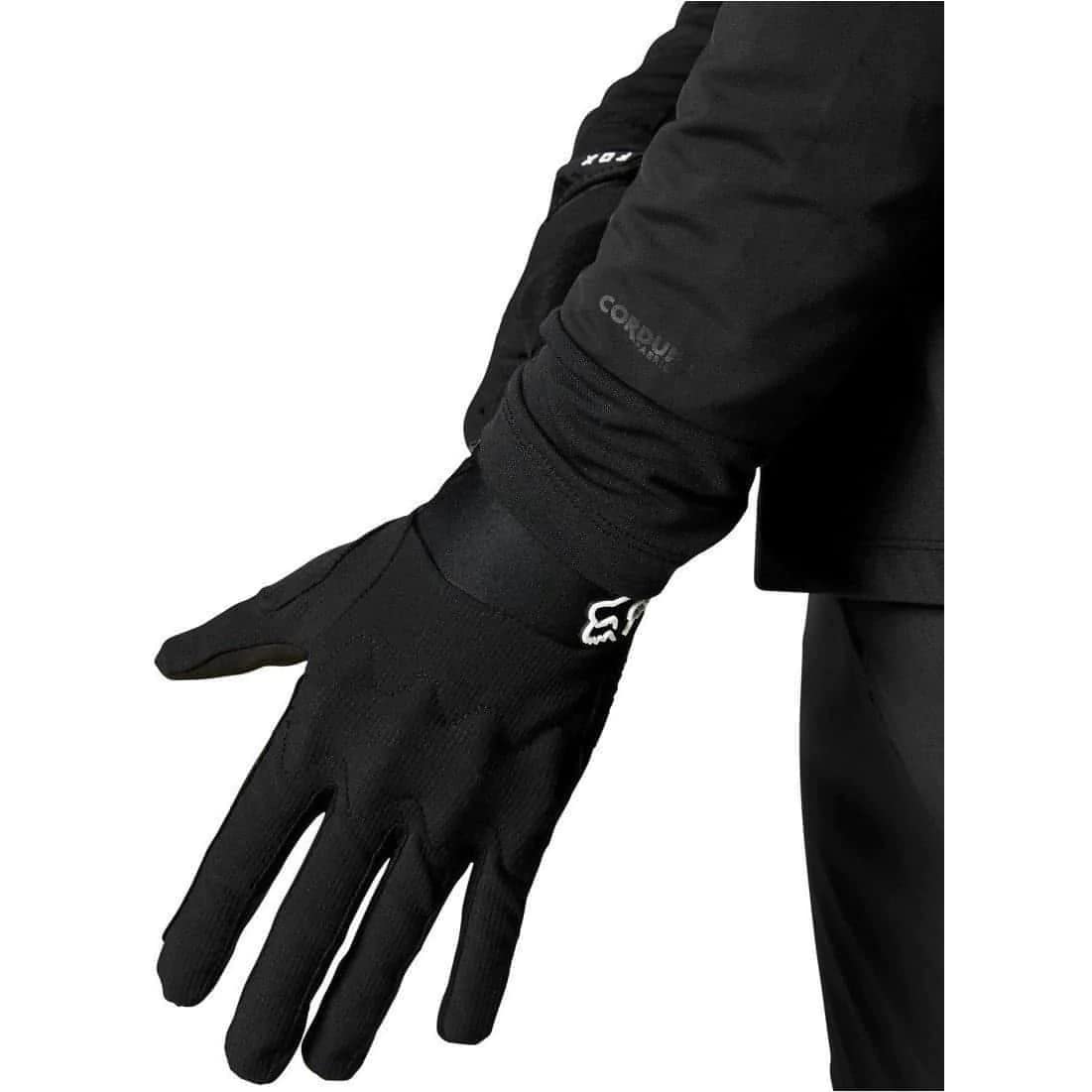 handschuhe defend d3o Fox Racing - D3O® - Erwachsene Herren Category:MTB Cross Hardtail_12 resistant materials for added Farbe:Schwarz Weiß Diva Rosa Scott Addict Gravel 40