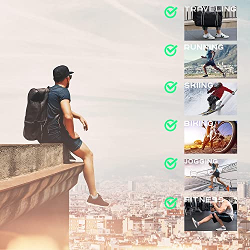 Bamboo Ankle Socks With Back Heel Tab For Men Low Cut Cool Comfort Fit Athletic Performance 6 Pair Pack (Parliament Blue) #TOP6