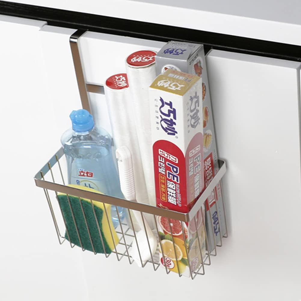 LUANT Over The Bathroom Shower Door Caddy Hanging Storage Organizer Baskets, Bathroom Over the Door Shower Caddy for Shampoo, Conditioner, Soap,2PCS