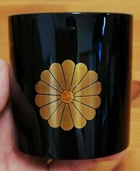 Amazon.co.jp: 一后一兆作 菊桐 蒔絵 棗 中次 共箱 略歴付 仕服