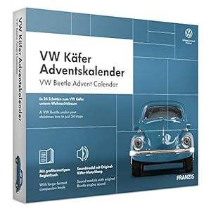 Franzis VW Beetle Advent Calendar, standaard, Blauw
