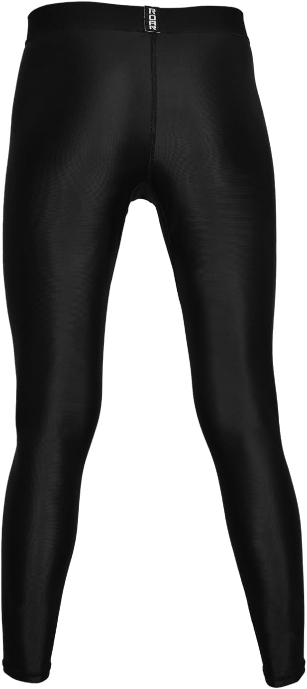 ROAR-INT Kids MMA Leggings Athletic Pants BJJ Spats Kid Compression Leggings Base Layer Jiu Jitsu Spats - Image 4