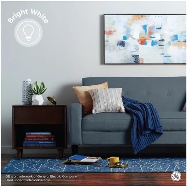 Miniatura 5 de GE Bombillas LED Br30 clásicas equivalentes a 65 W, regulables, color blanco brillante, paquete de 6