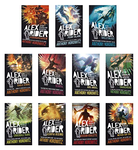 Alex Rider 11 Books Collection Set By Anthony Horowitz Children Fantasy Magical Book - Ages 9+ #TOP1