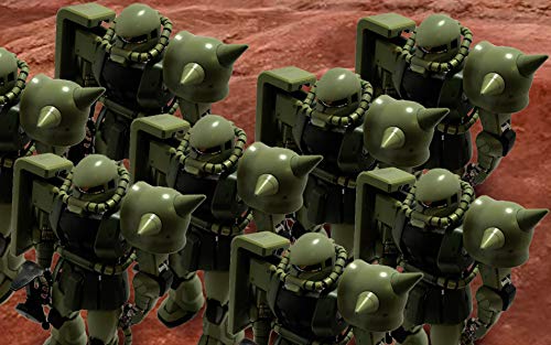 Mg 1100 Ms 06f Zaku Ii Ver.2.0 Mobile Suit Gundam [Import Japonais] - vue 10