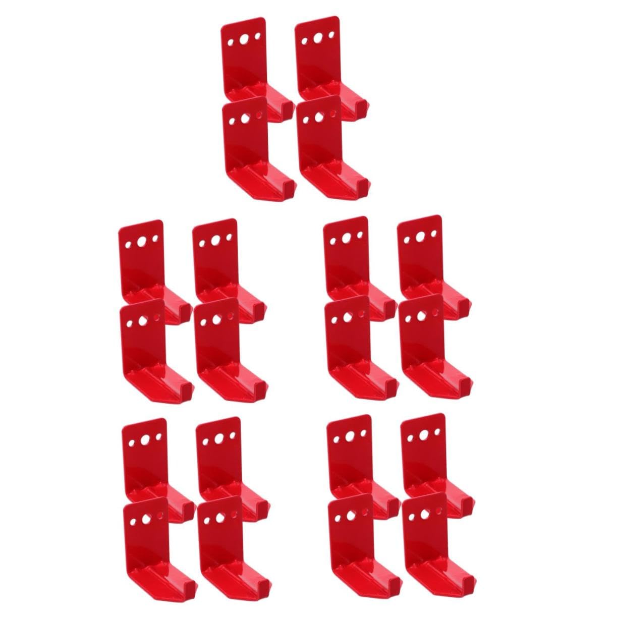 PRETYZOOM 20 Piezas Soporte Pared para Extintor Resistente de Acero al con Tornillos Montaje Rápido y Protección contra Intemperie para Hogar Oficina y Uso Comercial