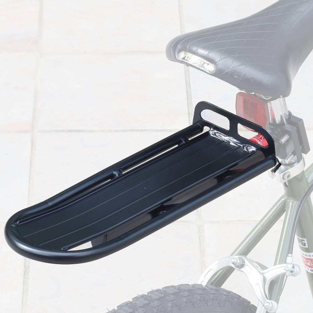 Amazon | 自転車キャリア 汎用 自転車荷台 アルミ製 耐荷9kg リア