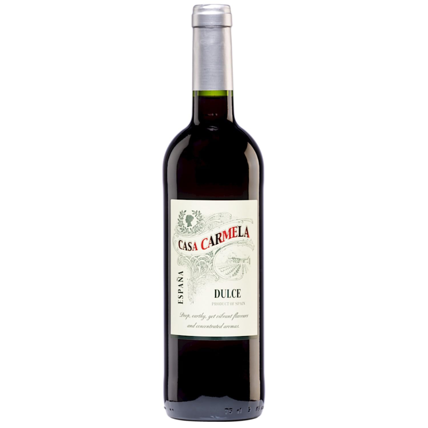 Bodegas Castaño Casa Carmela Dulce Tinto Lieblich Rotwein Vegan Spanien inkl. FeinWert E-Book (1 x 0,75 l)