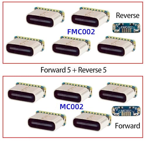 Connecteur USB Type C 5 Broches SMD pour Soudure PCB de Réparation - 6