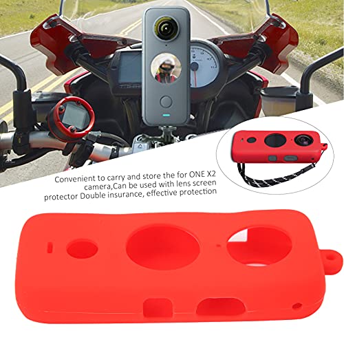 Capa protetora de silicone para câmera, corpo de câmera esportiva Cove protetora confortável à prova