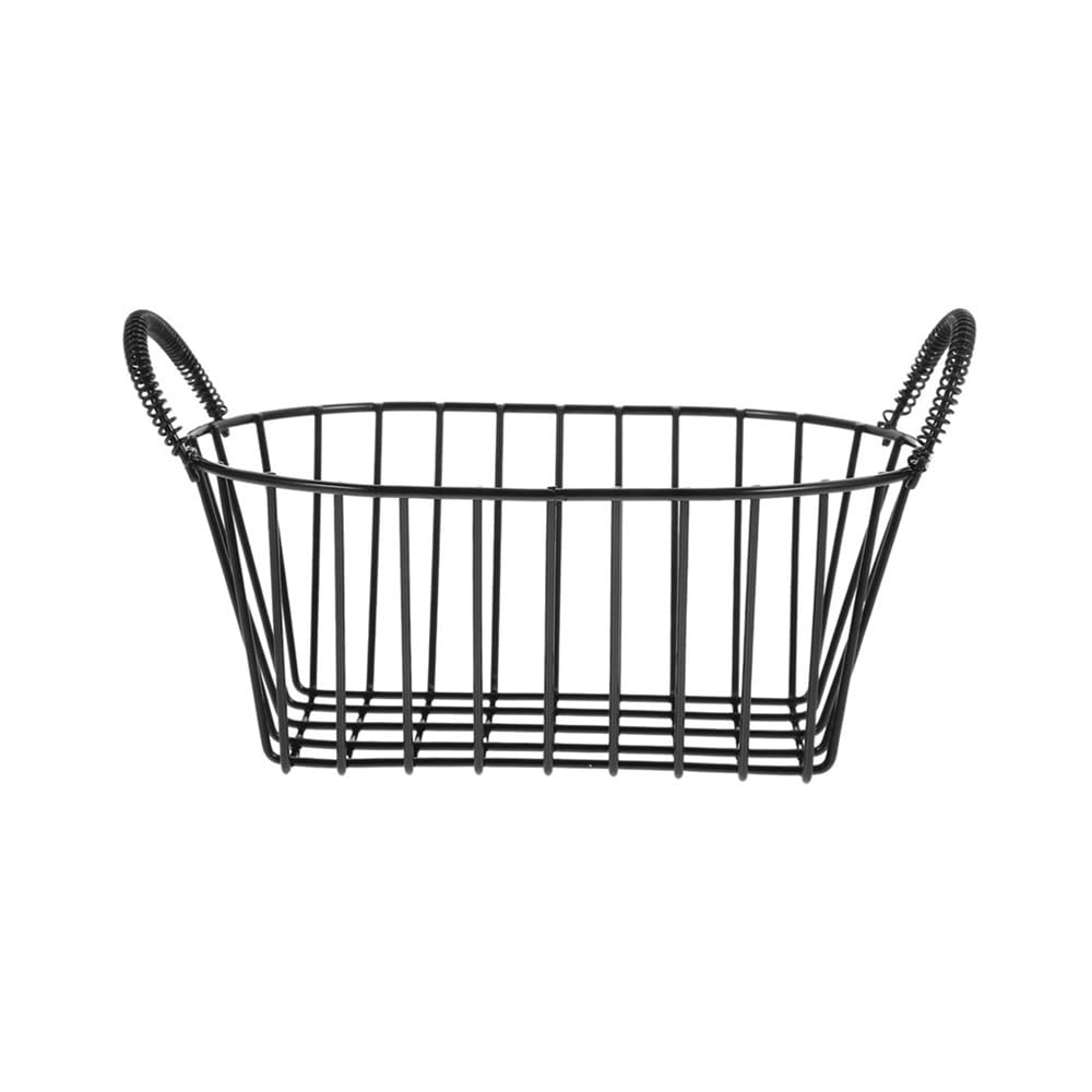 Frutero para cocina y cesta de alambre de metal forjado para verduras, fruta y comestibles