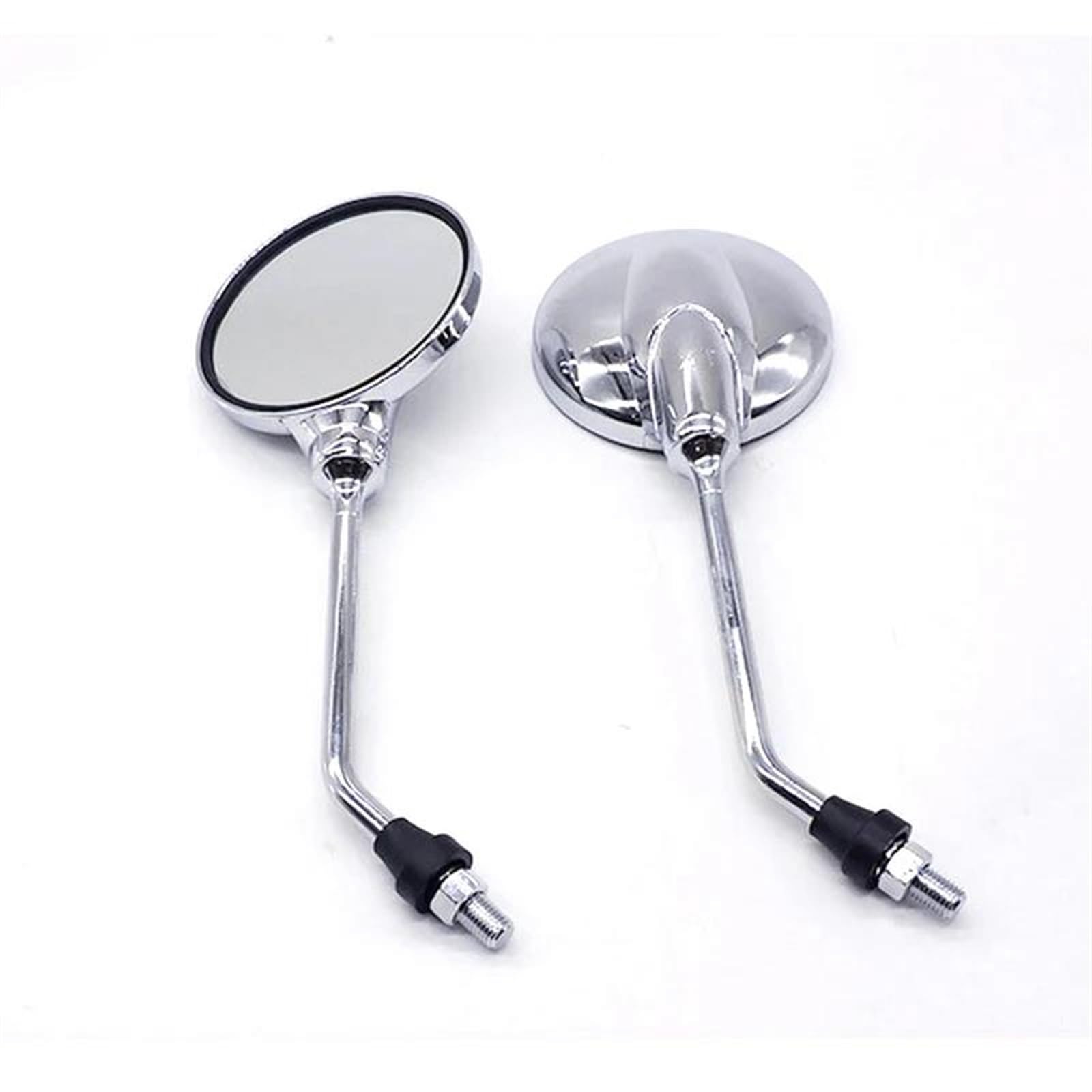 Rétroviseurs latéraux Rétroviseurs De Moto Accessoires 1 Paire Rétroviseur Latéral Rond Rétroviseur Latéral pour Suzuki GSR 600 GSR750 SV650 Rotatif