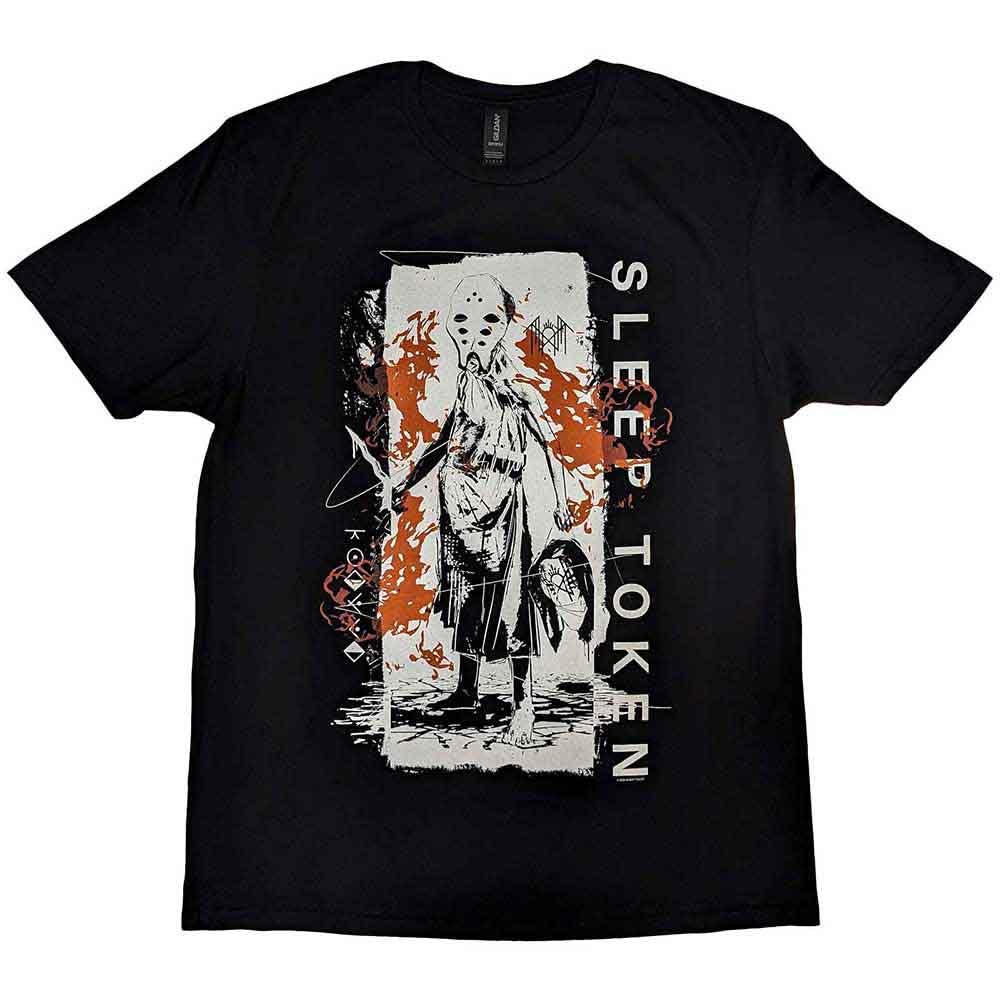 Paradiso Clothing Unisex Black Paradiso Sleep Token Euclid T Shirt - Xxl