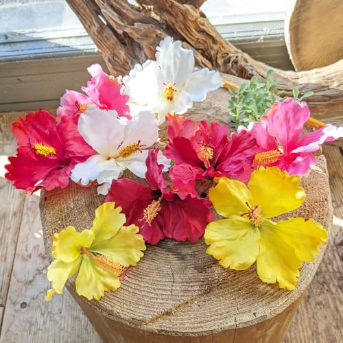 造花 ハイビスカスの花 10ヶ入