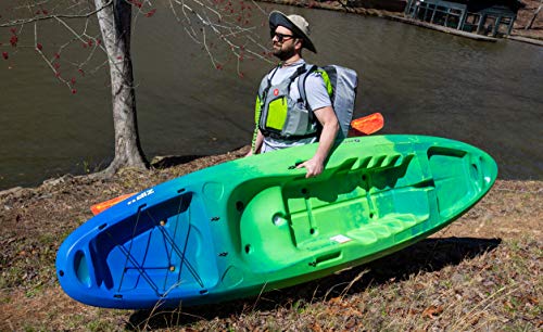 Image of Perception Zip 9.5 | Sit on Top Kayak for All-Around Fun | Stable and Fast | Rear Storage with Tie Downs