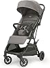 Inglesina Now Self-Folding One-Move Opening Cabin Size Baby Stroller - Snap Gray