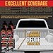 Custom Coat Bright White 2 Gallon (8 Quart) Urethane Spray-On Truck Bed Liner Kit with Spray Gun and Regulator - Easy Mixing, Shake, Shoot - Textured Protective Coating, Prevent Rust - Car, Auto