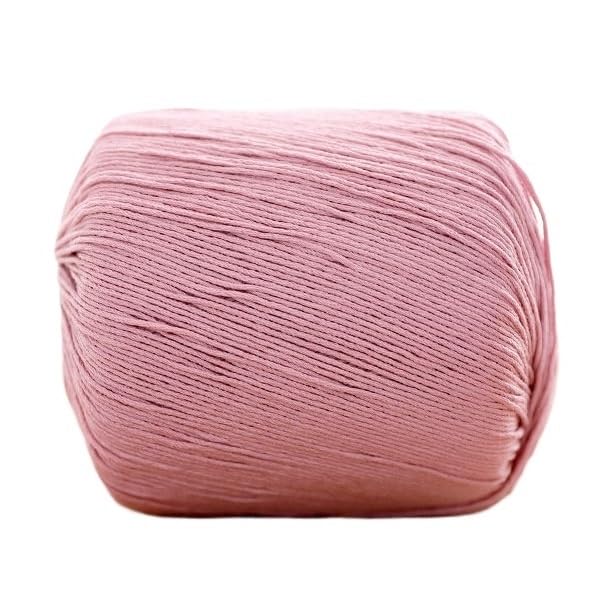 Fil coton peigné taille 3 pour fabriquer de la dentelle épaisse au crochet