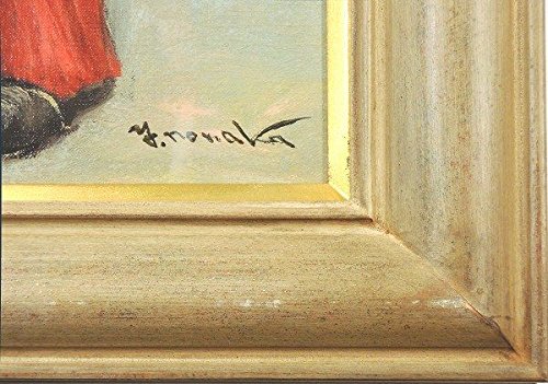 ピエロ　油絵 Amazon.co.jp: 能仲ヤツヲ『道化師(M8号)』油彩画 人物画 ピエロ
