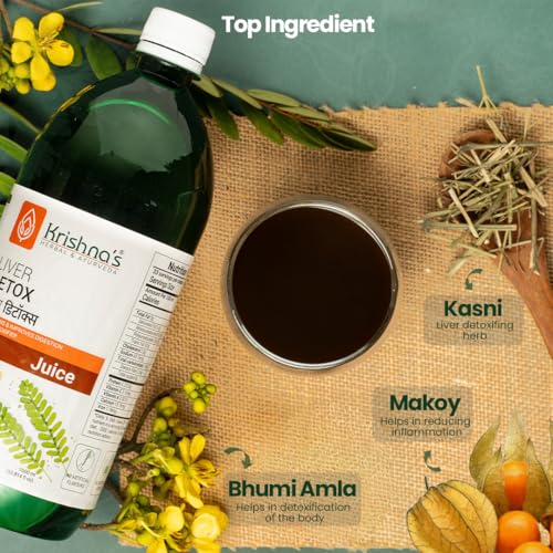 Krishna's Herbal Liver Detox Juice 1 L - Image 5